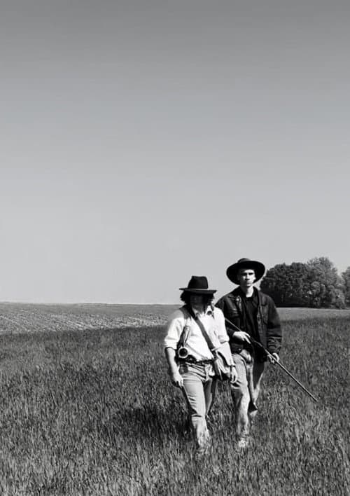 Les deux trappeurs poster