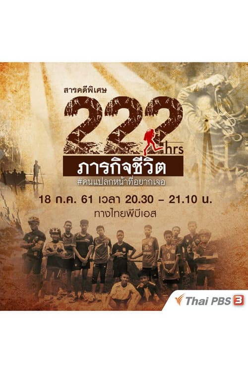 222 Hours: Thai Cave Rescue poster