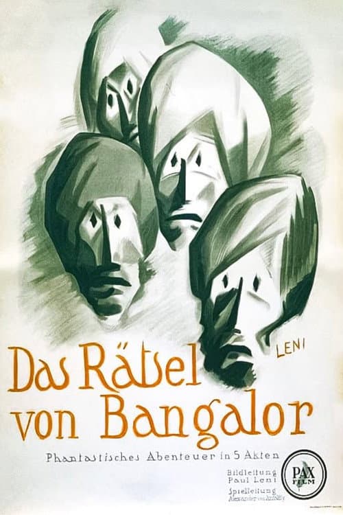 The Mystery of Bangalore (1918) poster