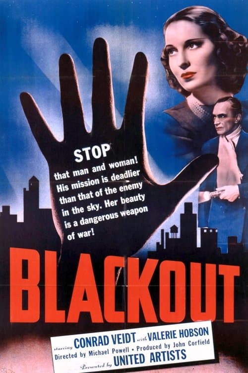 Contraband (1940) poster