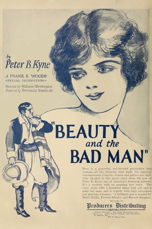 Beauty and the Bad Man (1925) poster