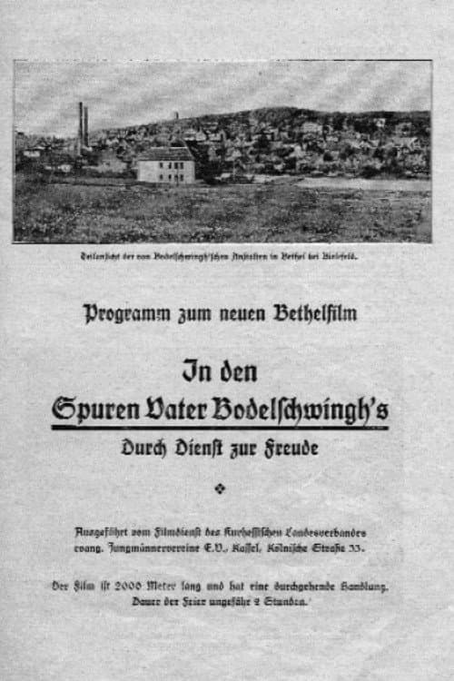 In den Spuren Vater Bodelschwinghs poster