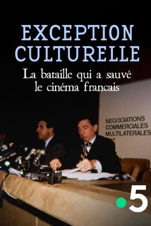 Exception culturelle, la bataille qui a sauvé le cinéma français (2026) poster