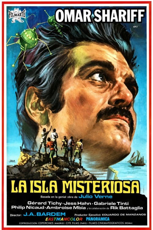The Mysterious Island poster