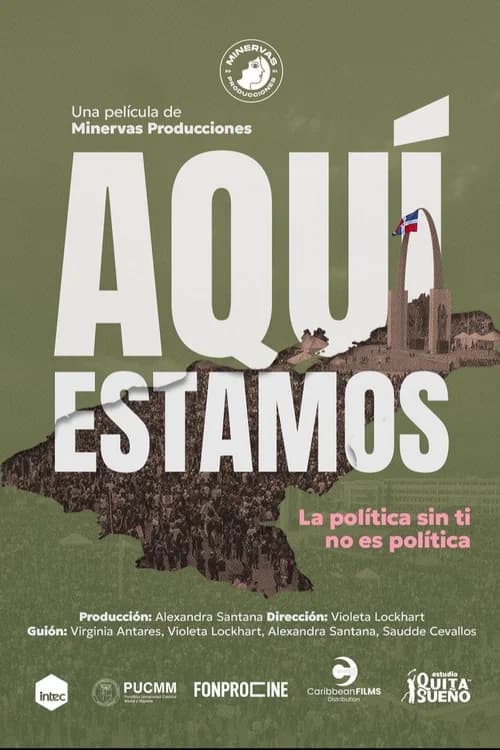 Aquí estamos poster