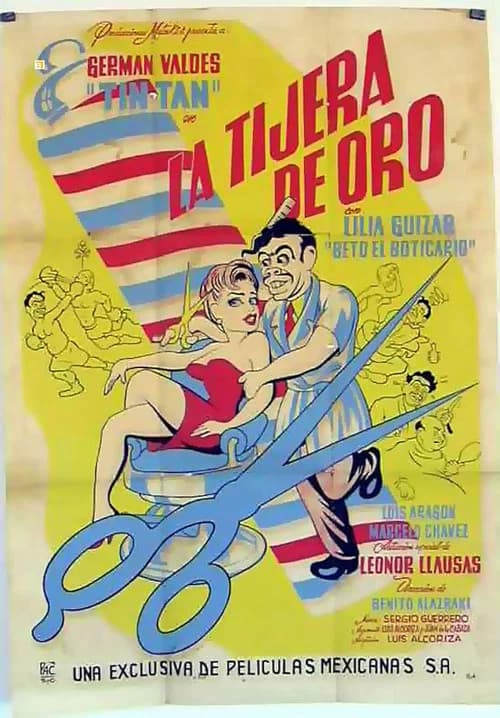 La tijera de oro poster