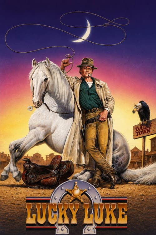 Lucky Luke (1992) poster