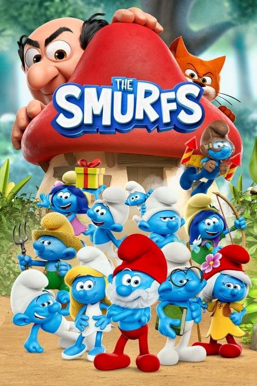 The Smurfs (2021) poster