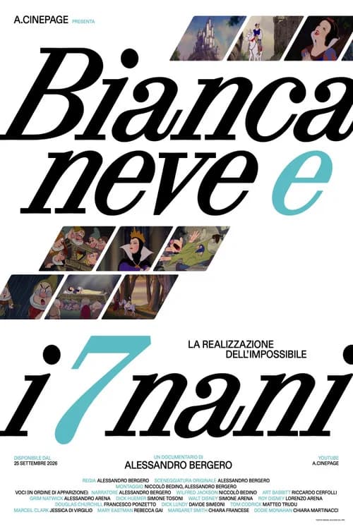 Biancaneve e i sette nani: la realizzazione dell’impossibile poster