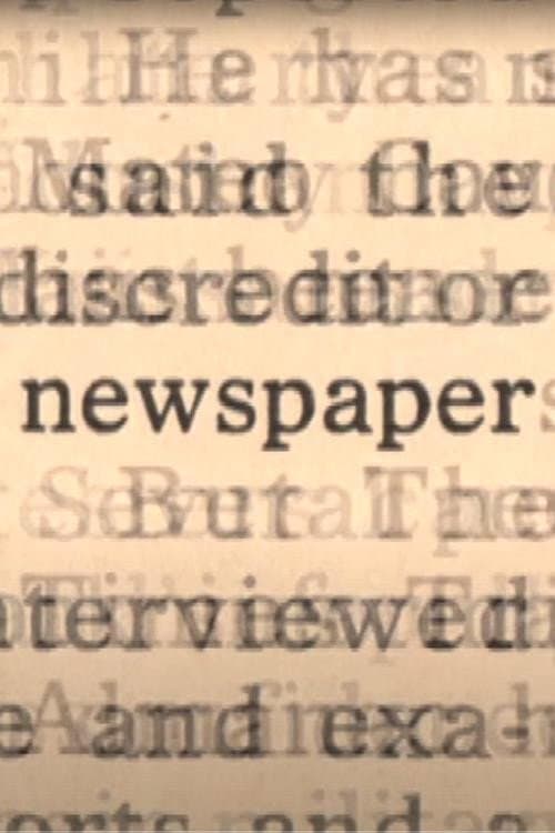 Newspaper poster