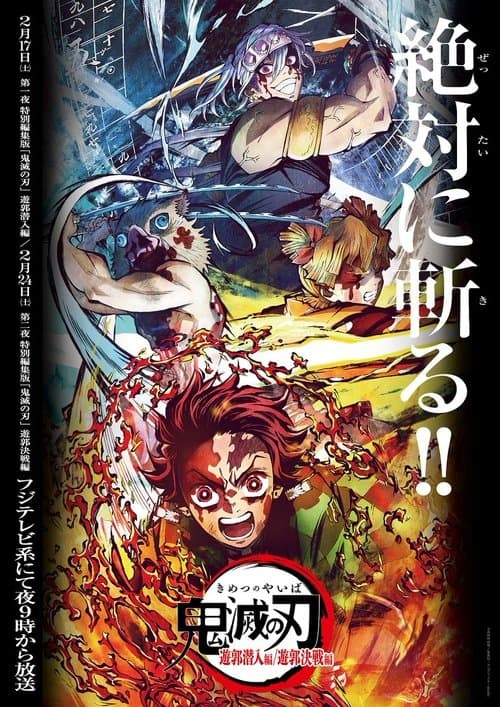 Demon Slayer: Kimetsu no Yaiba Entertainment District Infiltration Arc (2025) poster