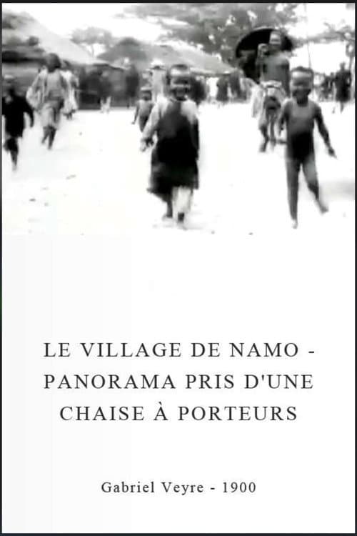 Le village de Namo - Panorama pris d'une chaise à porteurs (1900) poster