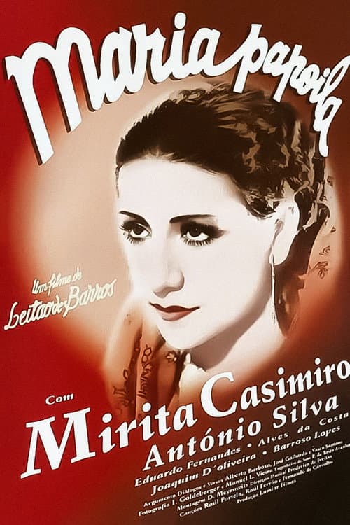 Maria Papoila (1937) poster