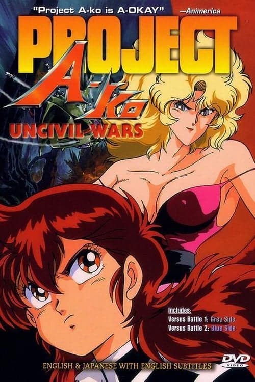 Project A-Ko Versus Battle 2: Blue Side (1990) poster