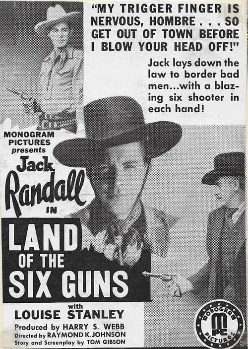 Land of the Six Guns (1940) poster