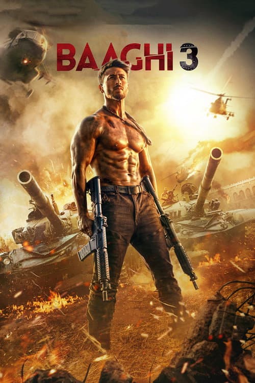 Baaghi 3 (2020) poster