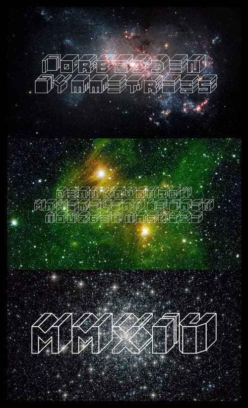 Forbidden Symmetries poster