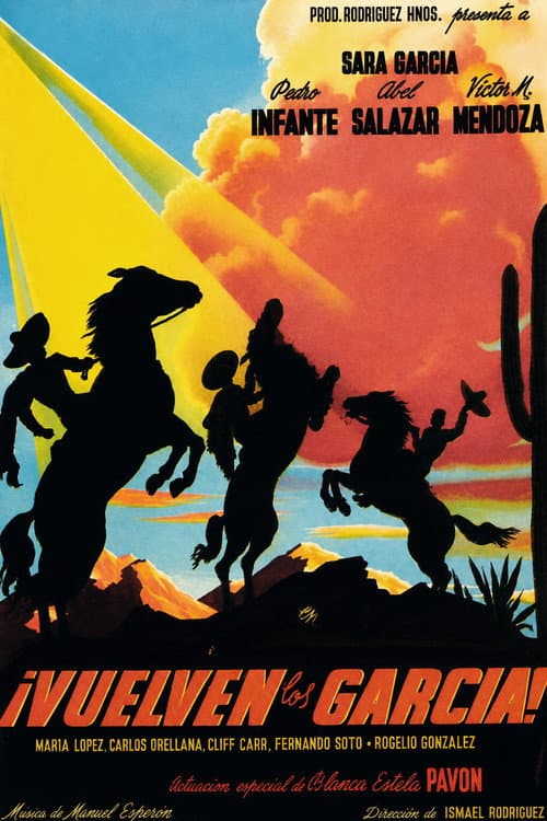Vuelven los García (1947) poster
