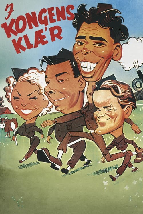 I kongens klæ'r (1954) poster