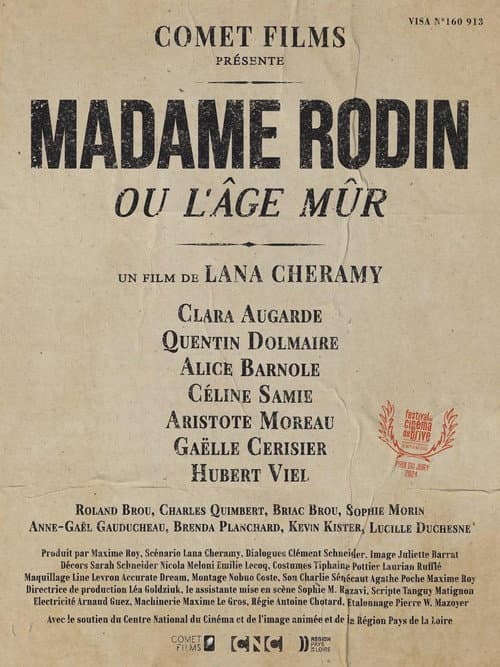 Mrs Rodin or The Age of Maturity (2024) poster