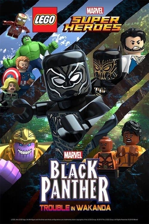 LEGO Marvel Super Heroes - Black Panther: Trouble in Wakanda (2018) poster