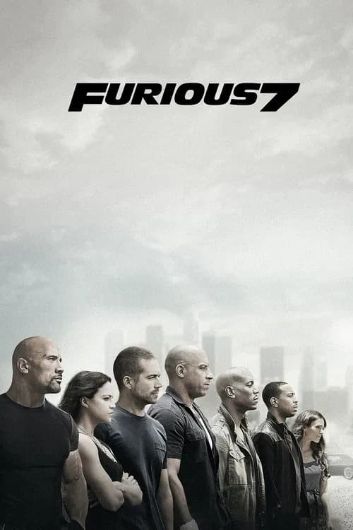 Furious 7 (2015) poster