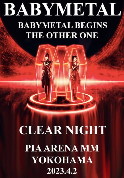 BABYMETAL BEGINS - THE OTHER ONE - "CLEAR NIGHT" (2023) poster