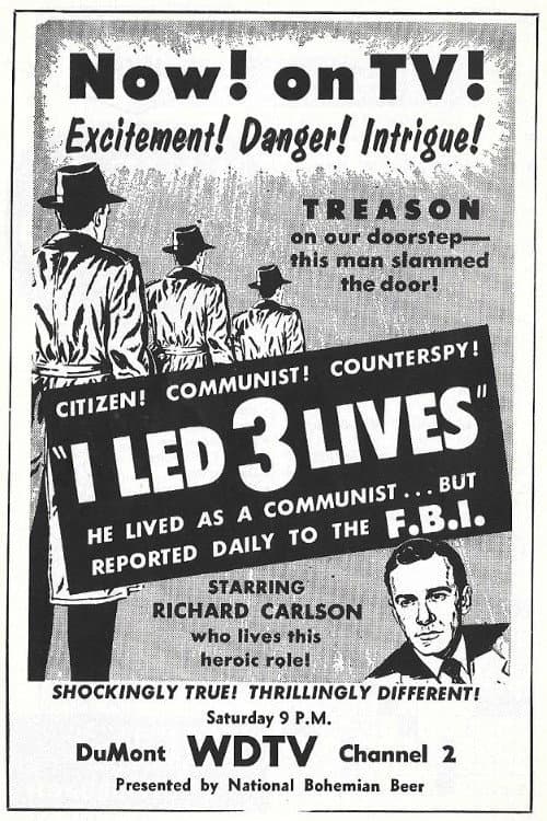 I Led Three Lives (1953) poster