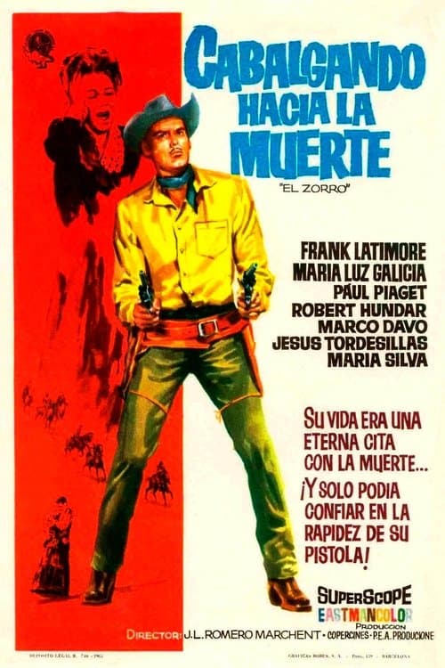 The Shadow of Zorro (1962) poster