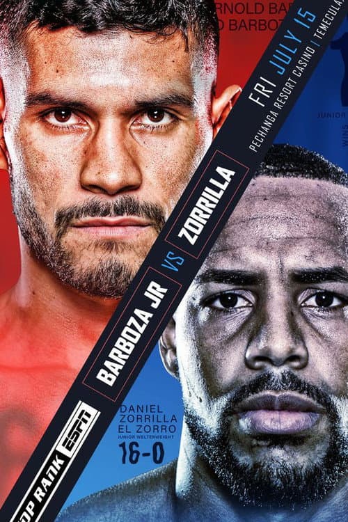 Arnold Barboza Jr vs. Danielito Zorrilla poster