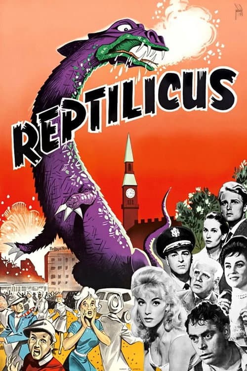Reptilicus (1961) poster