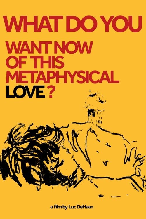 What do You Want Now of This Metaphysical Love? poster