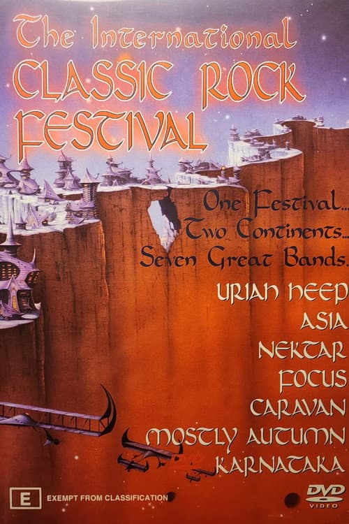 The International Classic Rock Festival poster