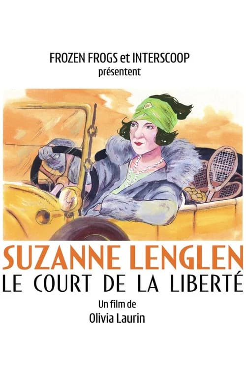 Suzanne Lenglen, the court of liberty poster