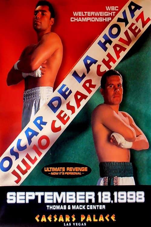 Oscar de la Hoya vs. Julio César Chávez II poster