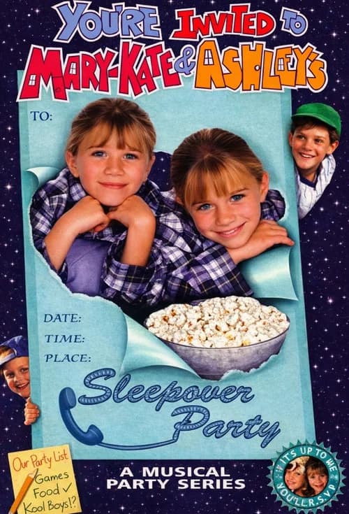 You're Invited to Mary-Kate & Ashley's Sleepover Party poster
