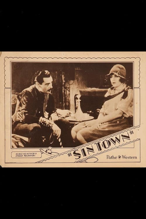 Sin Town (1929) poster