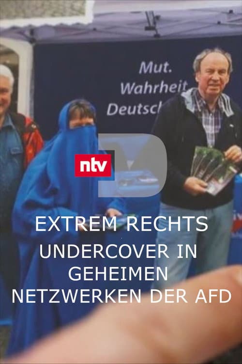 Extrem rechts - Undercover in geheimen Netzwerken der AfD poster