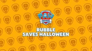 Rubble Saves Halloween