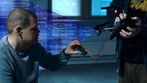 Team Whack downs a drone