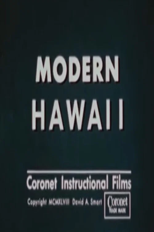 Modern Hawaii poster
