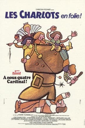 The Four Charlots Musketeers 2 (1974) poster