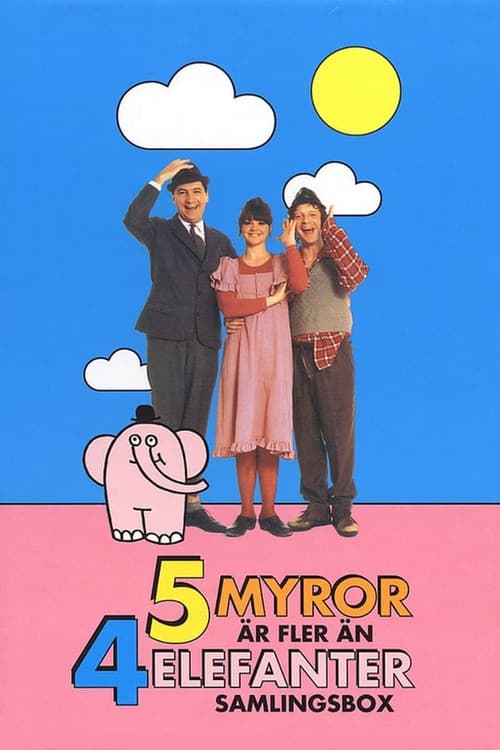 Fem myror är fler än fyra elefanter (1977) poster
