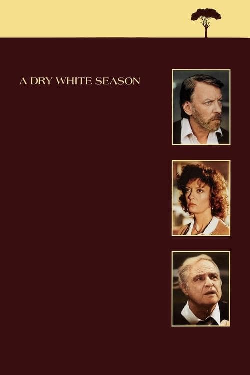 A Dry White Season (1989) poster