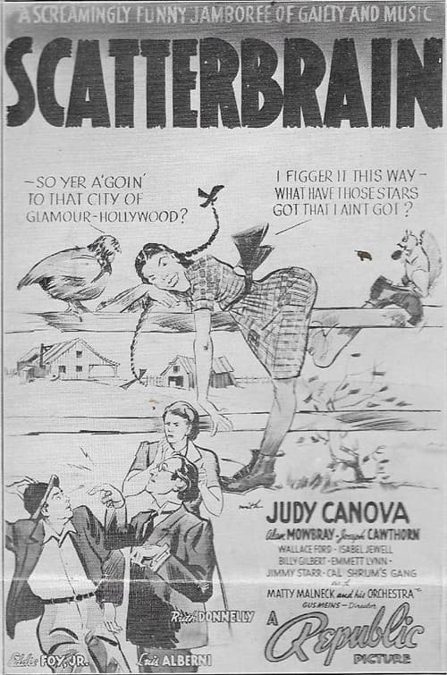 Scatterbrain (1940) poster