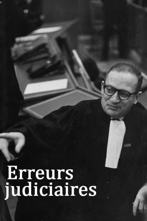 Erreurs judiciaires (1975) poster