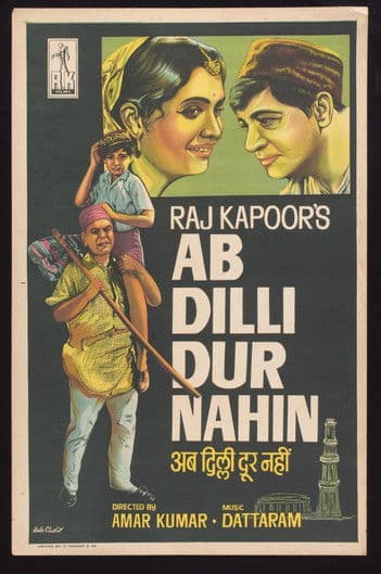 Ab Dilli Dur Nahin (1957) poster
