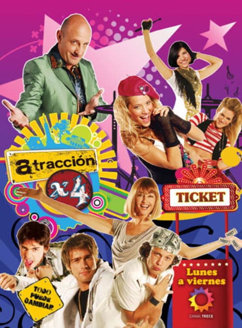 Atracción x4 (2008) poster