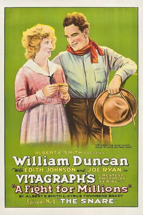A Fight for Millions (1918) poster
