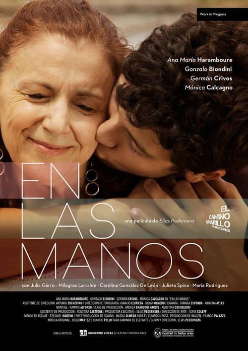 En las manos poster
